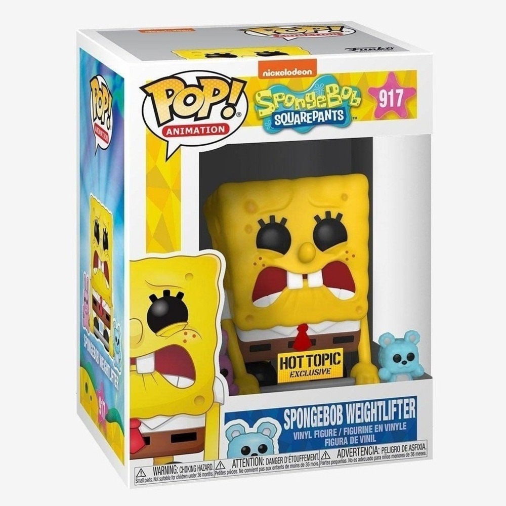 Funko Pop! Spongebob Squarepants Weightlifter Plush Vinyl Figure New